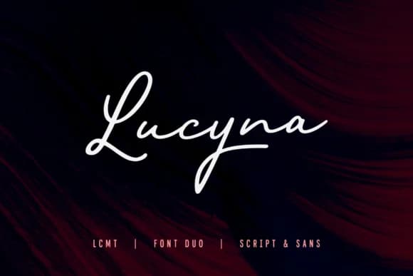 Lucyna Font by locomotype — Script Handwritten Font