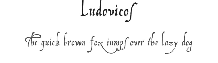 Ludovicos by SDFonts — Script Handwritten Font
