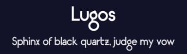 Lugos by APlaπi — Sans Serif Font — thumbnail 2