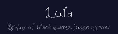 Lula by MylesKatherine — Script Handwritten Font — thumbnail 2