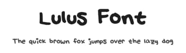 Lulus Font by Lucia :) — Script Handwritten Font — thumbnail 1