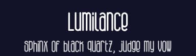 Lumilance by Typefactoryco — Sans Serif Font — thumbnail 2