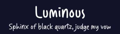 Luminous by Alpaprana Studio — Script Handwritten Font — thumbnail 2