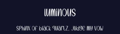 Luminous by Andi Moz — Script Handwritten Font — thumbnail 2