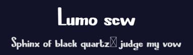 Lumo scw by Szabina Korsós — Script Handwritten Font — thumbnail 2