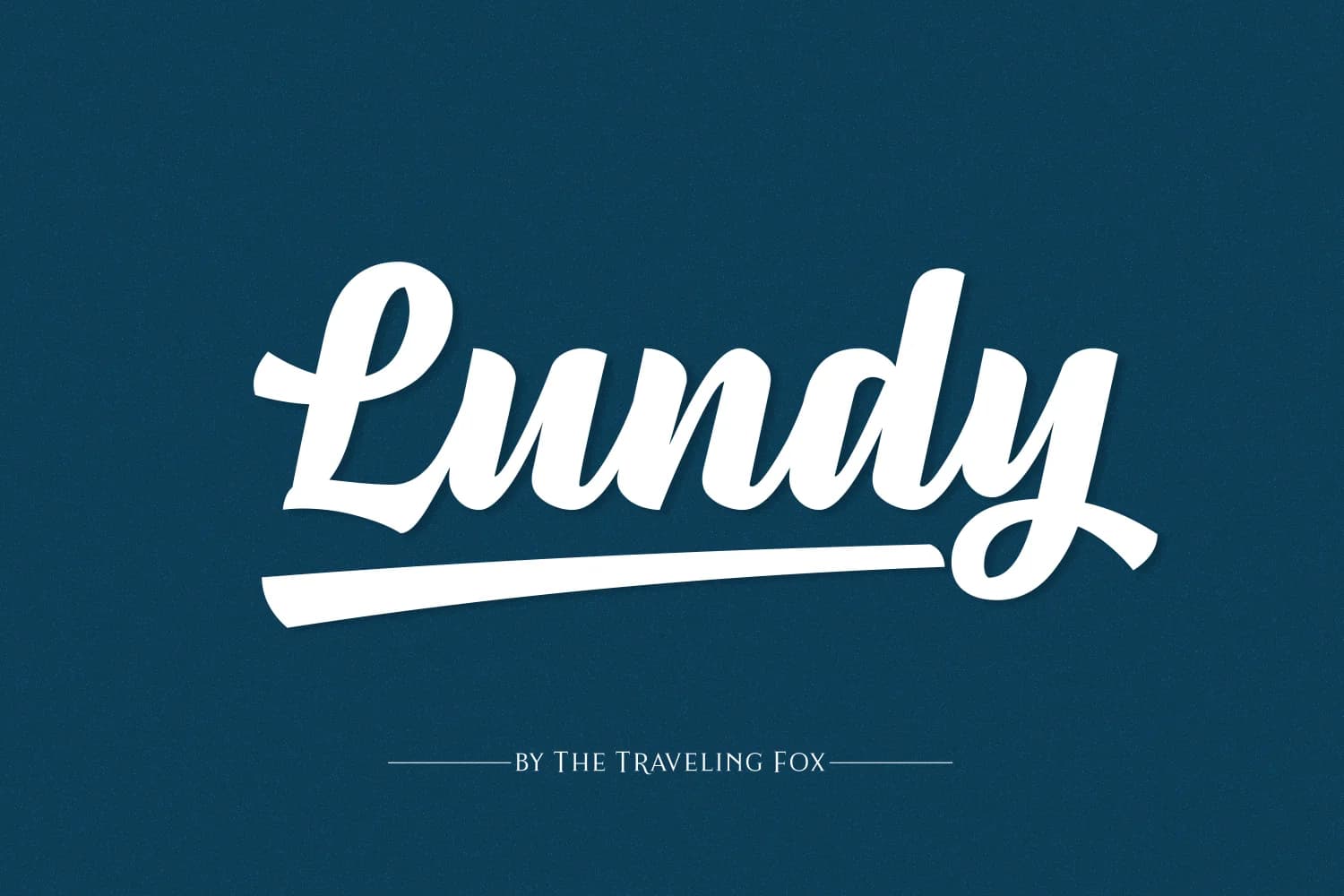 Lundy Font by The Traveling Fox — Script Handwritten Font