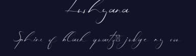 Lushyana by Edric Studio — Script Handwritten Font — thumbnail 2
