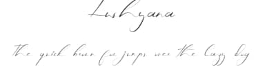 Lushyana by Edric Studio — Script Handwritten Font — thumbnail 1