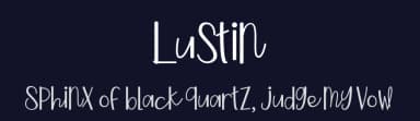 Lustin by Sungi Creative — Script Handwritten Font — thumbnail 2