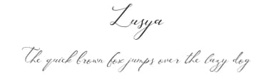 Lusya by PutraCetol Studio — Script Handwritten Font — thumbnail 1