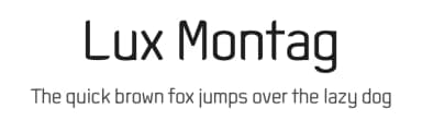 Lux Montag by C-3OP — Sans Serif Font — thumbnail 1