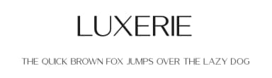 Luxerie by mlkwsn — Sans Serif Font — thumbnail 1