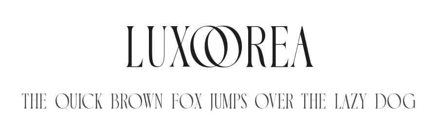 Luxoorea by Almarkhatype — Serif Font