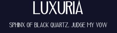 Luxuria by Typetasty — Sans Serif Font — thumbnail 2