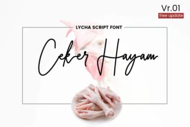 Lycha Font by Gumacreative — Script Handwritten Font — thumbnail 2