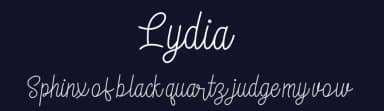 Lydia by Fanastudio — Script Handwritten Font — thumbnail 2