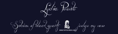 Lydia Puente by JSH creates — Script Handwritten Font — thumbnail 2