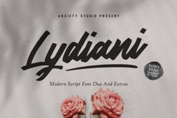Lydiani Duo Font by lickermelody — Script Handwritten Font