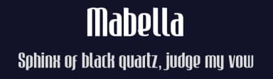 Mabella by Re-Type — Sans Serif Font — thumbnail 2