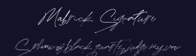 Mabrick Signature by Dirtyline Studio — Script Handwritten Font — thumbnail 2