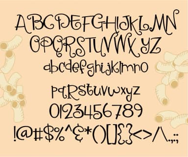 Macaroni Salad Font by Illustration Ink — Script Handwritten Font — thumbnail 2