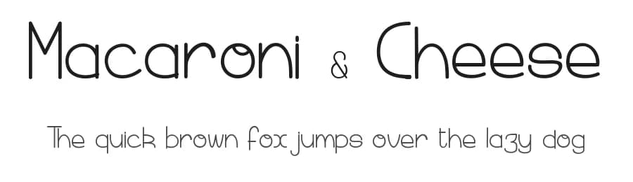 Macaroni & Cheese by dcoxy - Greg Medina — Script Handwritten Font