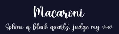 Macaroni by Scratchones — Script Handwritten Font — thumbnail 2