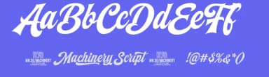 Machinery Script by Måns Grebäck — Script Handwritten Font — thumbnail 3