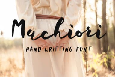 Machiori Font by Silvia Porcu — Script Handwritten Font — thumbnail 1