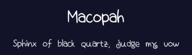 Macopah by Mas Ova — Script Handwritten Font — thumbnail 2