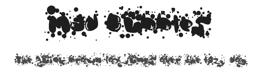 Mad Bubbles by Dhendiawan Dwiatma — Script Handwritten Font