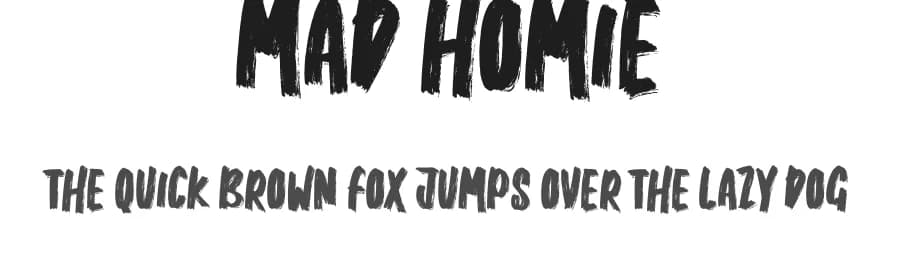 Mad Homie by JSH creates — Script Handwritten Font