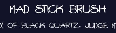 Mad Stick Brush by Hawtpixel — Script Handwritten Font — thumbnail 2