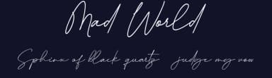 Mad World by Maulana Creative — Script Handwritten Font — thumbnail 2