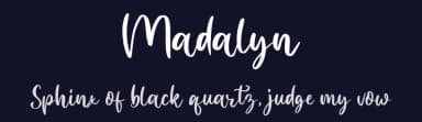 Madalyn by FatmaStudio — Script Handwritten Font — thumbnail 2