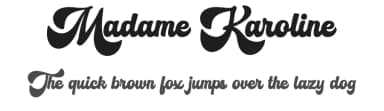 Madame Karoline by RT Studio — Script Handwritten Font — thumbnail 1