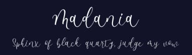 Madania by Fanastudio — Script Handwritten Font — thumbnail 2