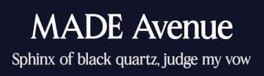 MADE Avenue by MadeType — Serif Font — thumbnail 2