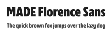 MADE Florence Sans by MadeType — Sans Serif Font — thumbnail 1