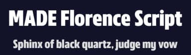MADE Florence Script by MadeType — Script Handwritten Font — thumbnail 2