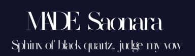 MADE Saonara by MadeType — Serif Font — thumbnail 2