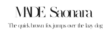 MADE Saonara by MadeType — Serif Font — thumbnail 1