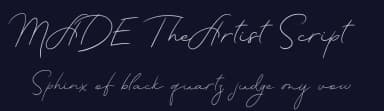 MADE TheArtist Script by MadeType — Script Handwritten Font — thumbnail 2