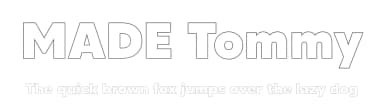 MADE Tommy by MadeType — Sans Serif Font — thumbnail 1