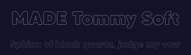 MADE Tommy Soft by MadeType — Sans Serif Font — thumbnail 2