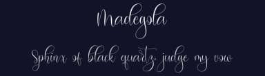 Madegola by NanaNissa — Script Handwritten Font — thumbnail 2