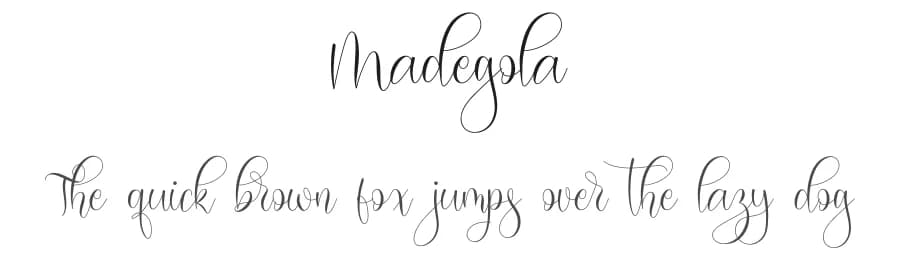 Madegola by NanaNissa — Script Handwritten Font