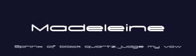 Madeleine by madeDeduk — Sans Serif Font — thumbnail 2
