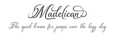 Madelican by Subectype & Orenari — Script Handwritten Font — thumbnail 1