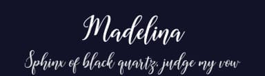Madelina by Amarlettering - Takiy — Script Handwritten Font — thumbnail 2